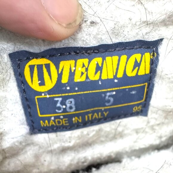 Tecnica Skandia Cowhide Goat Women's Brown Fur Insulated Ski Winter Boots Sz 7.5 - Picture 4 of 10